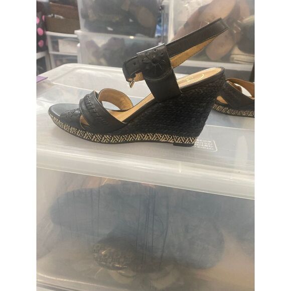 Jack Rogers wedge sandals womens size 6M - Picture 6 of 6